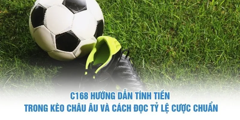 C168 hướng dẫn tính tiền trong kèo châu Âu và cách đọc tỷ lệ cược chuẩn